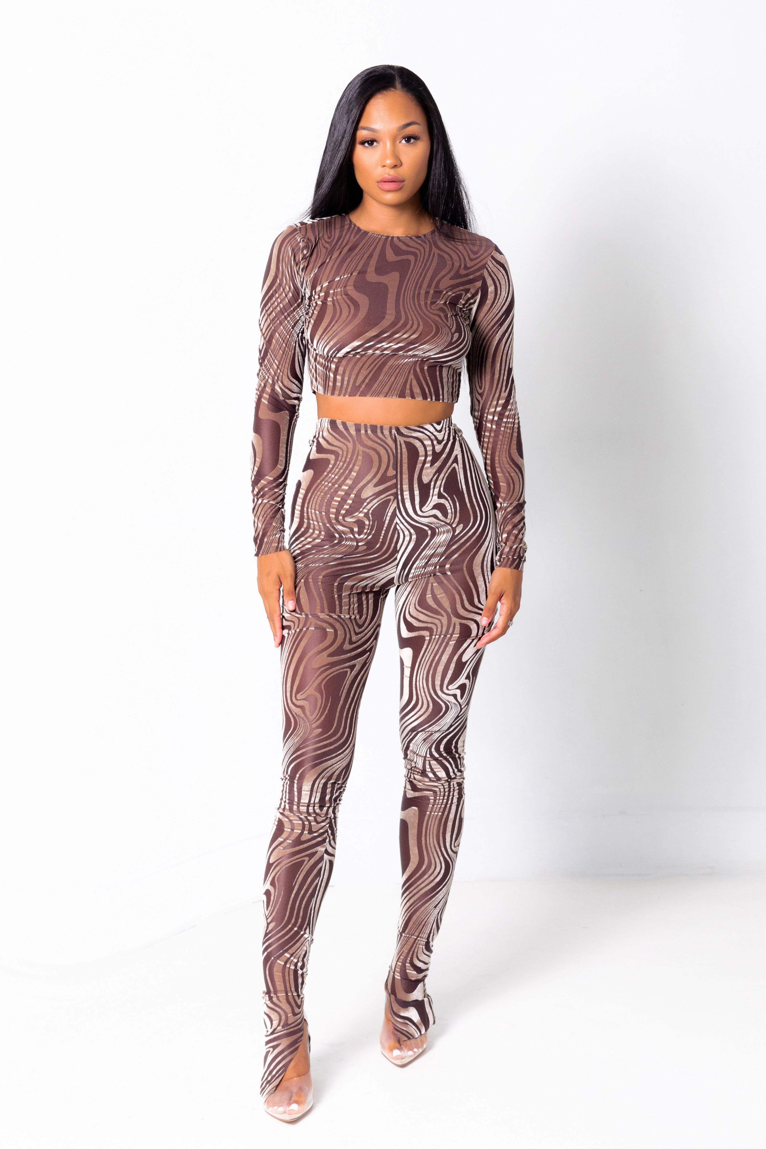 SWIRL JELLY LEGGINGS