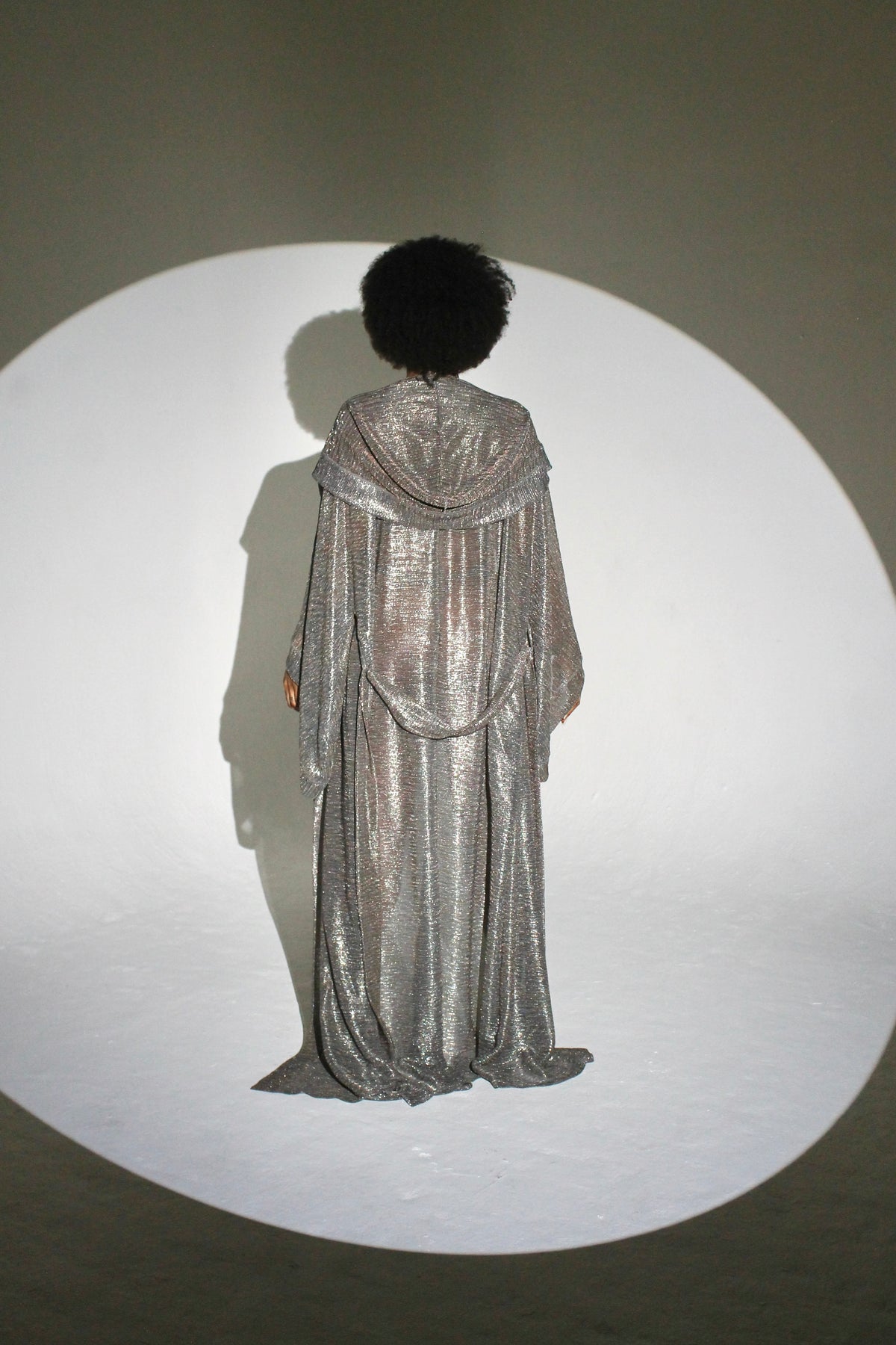 ANGEL HOODED OVERSIZED ROBE